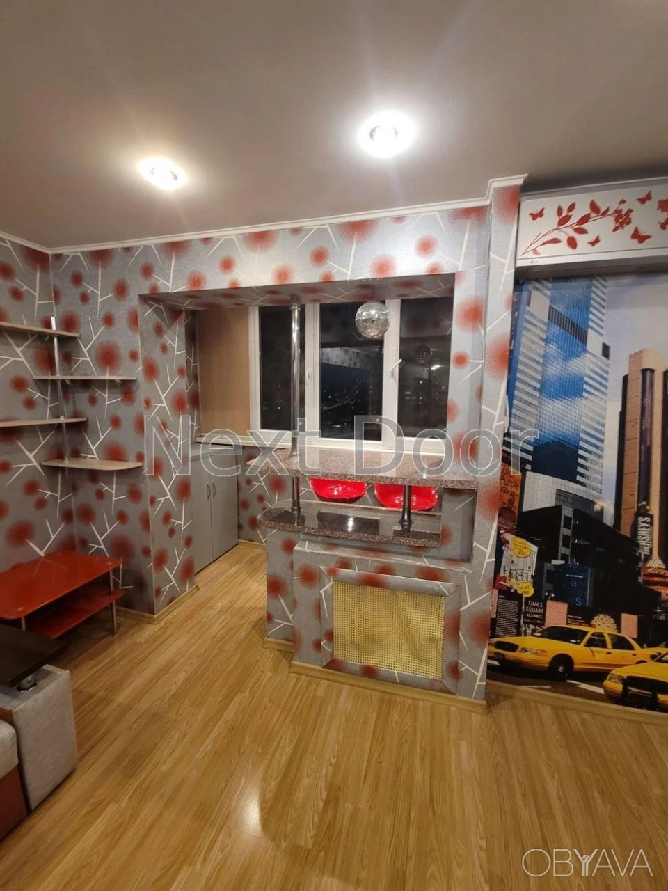 1-room apartment, 34.8 sq.m.