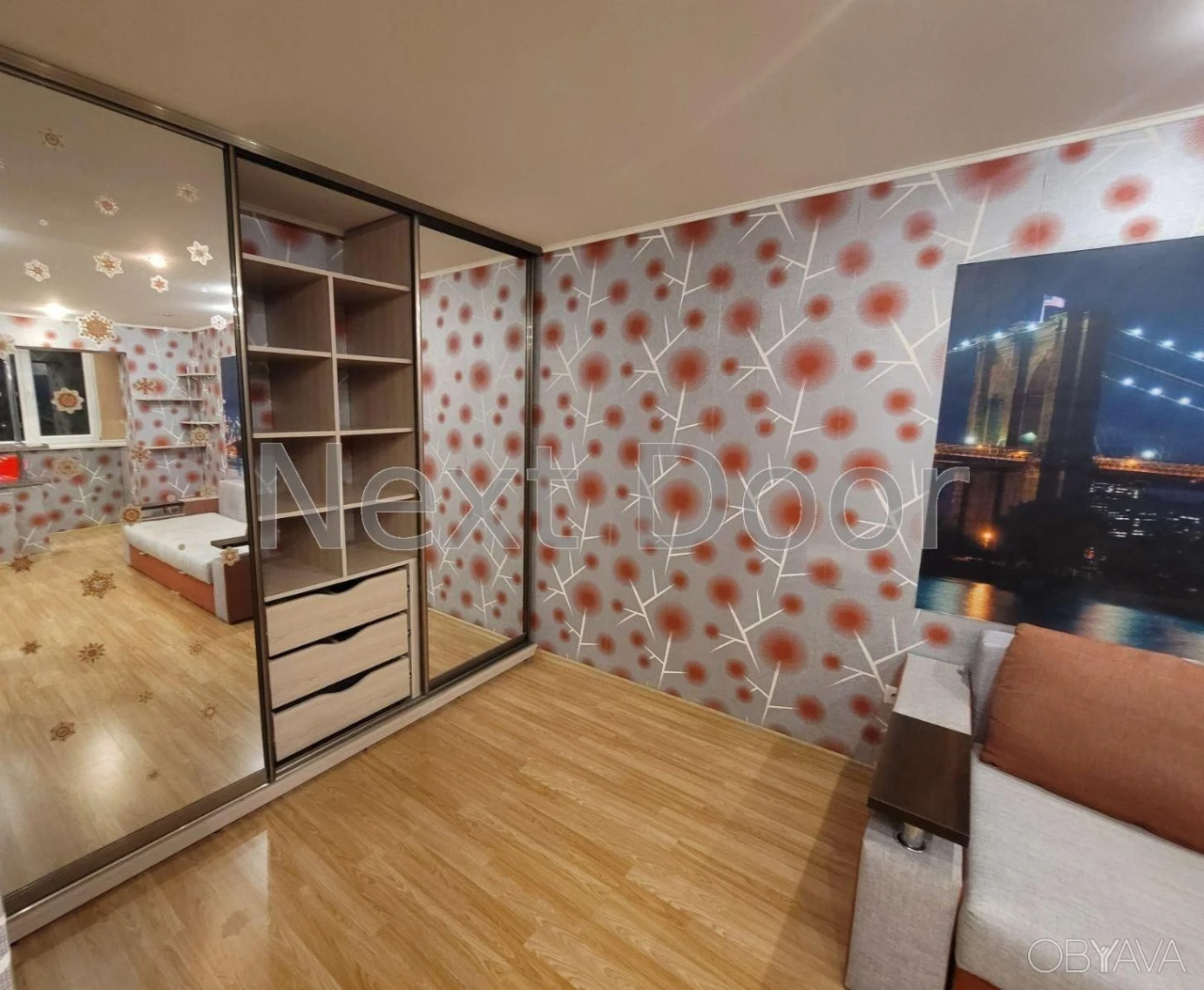 1-room apartment, 34.8 sq.m.