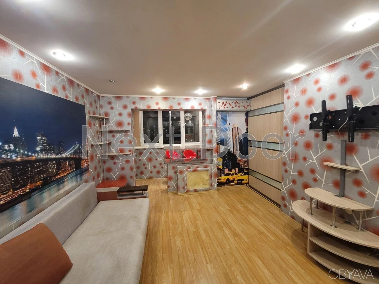 1-room apartment, 34.8 sq.m.