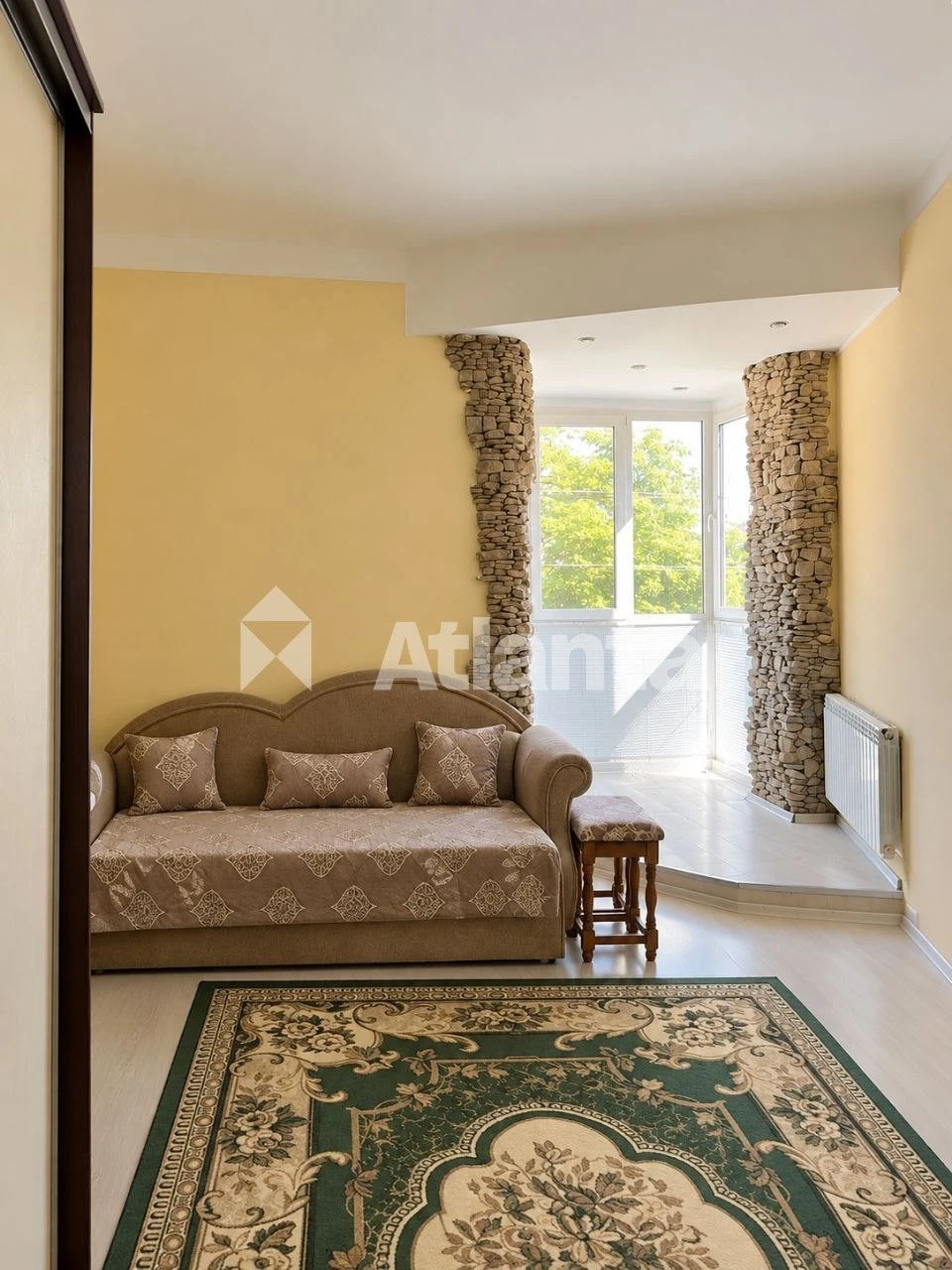 2-room apartment on Бережанській street