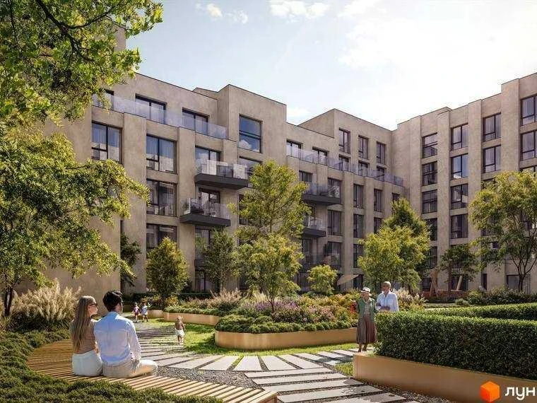Sale of a 1-bedroom apartment with a terrace in the Nobl residential complex – business class