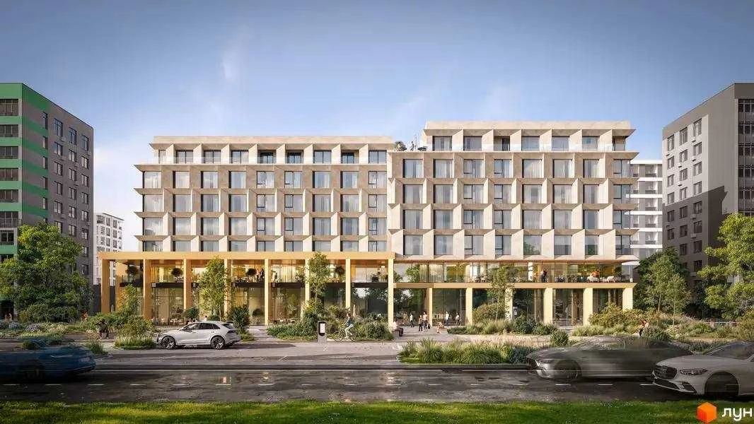 Sale of a 1-bedroom apartment with a terrace in the Nobl residential complex – business class