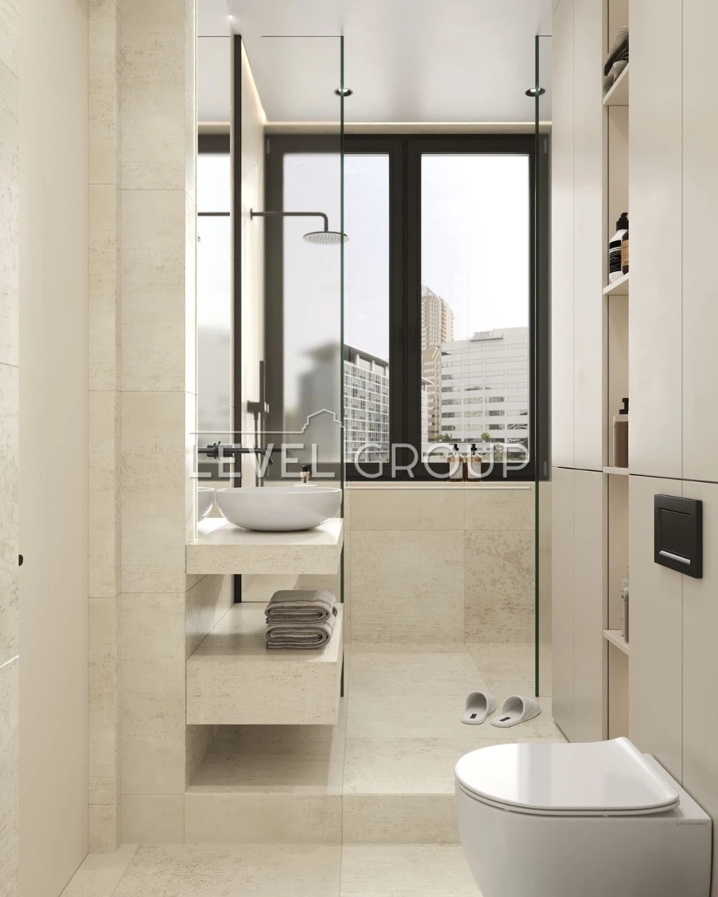 Unique 1-bedroom apartment in the business-class complex 'Crystal Park'