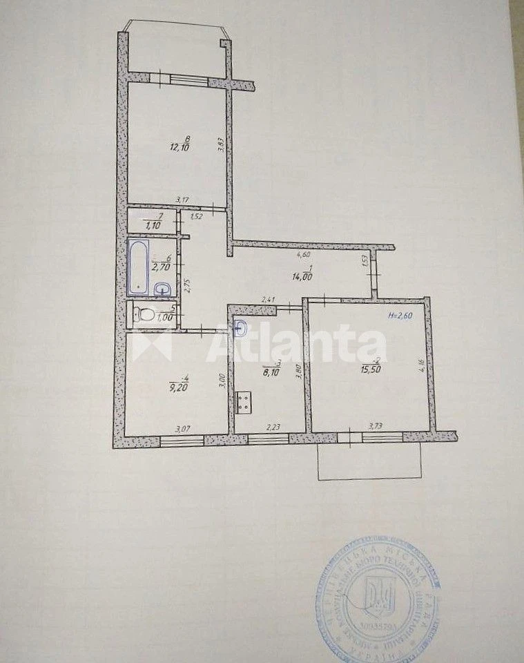 3-room apartment