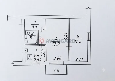 Продажа 2-комнатной квартиры на улице Костанайской. Метро Деміївская.