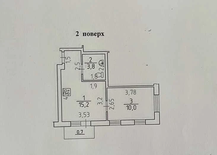 1-комнатная квартира в новостройке с ремонтом в клубном доме