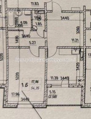 Sale of 1-bedroom apartment 54, 3 sq.m., 19/25 floors, ЖК Desniansky