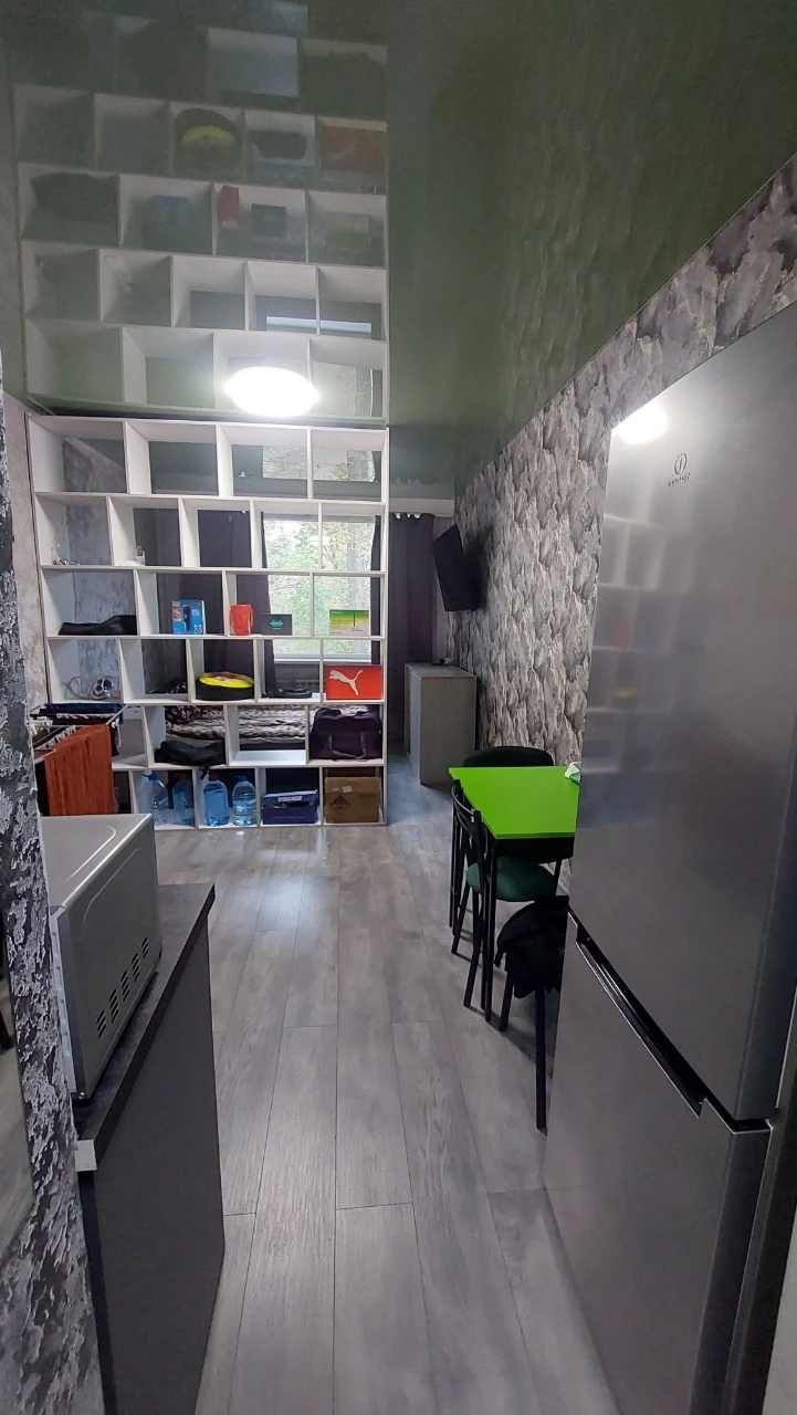 Sale of a studio with renovation in Salkovka