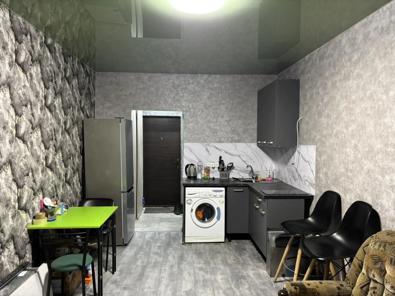 Sale of a studio with renovation in Salkovka