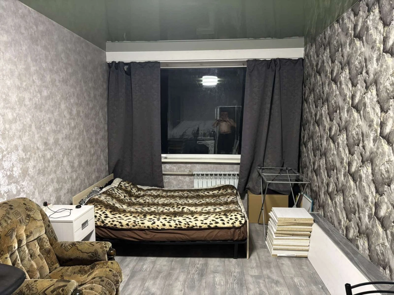 Sale of a studio with renovation in Salkovka