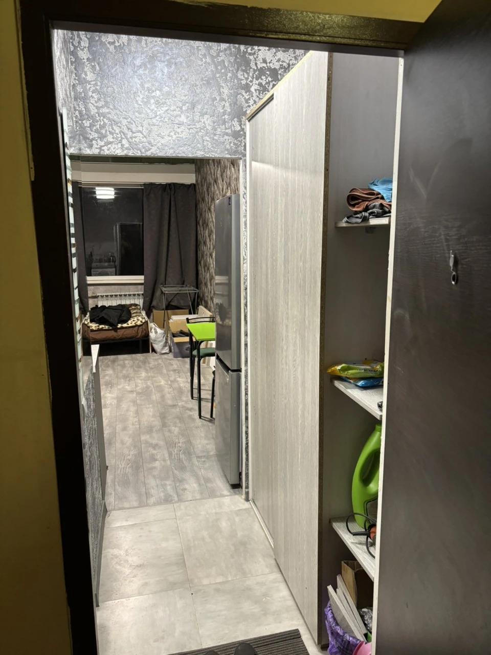 Sale of a studio with renovation in Salkovka