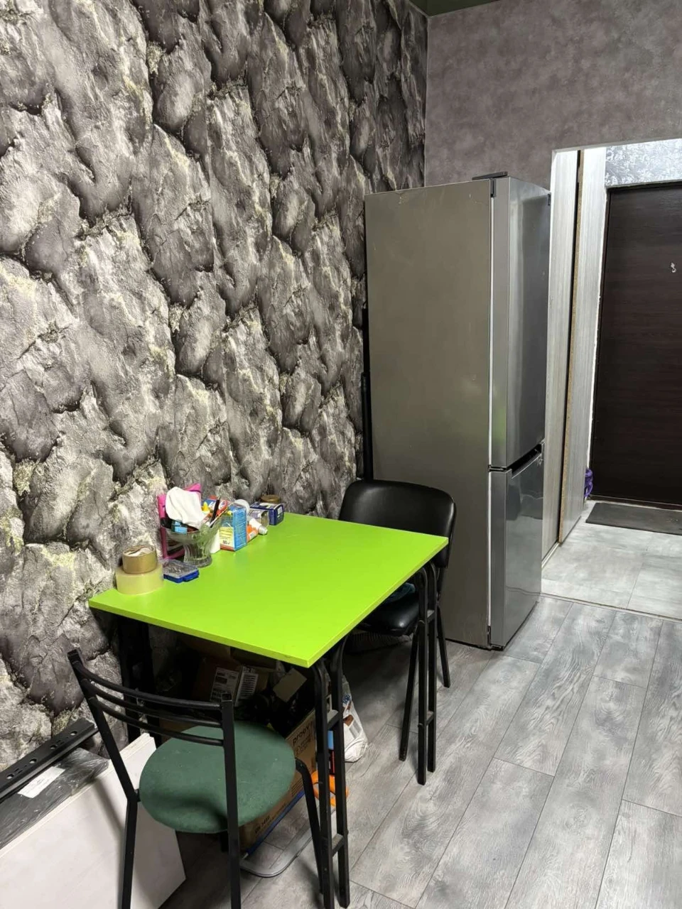 Sale of a studio with renovation in Salkovka