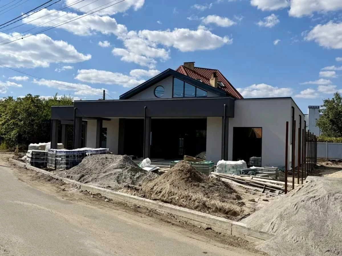 Stylish House 150 sq m, unfinished, with gas, Martishiv 64, Sadova Vaschenko