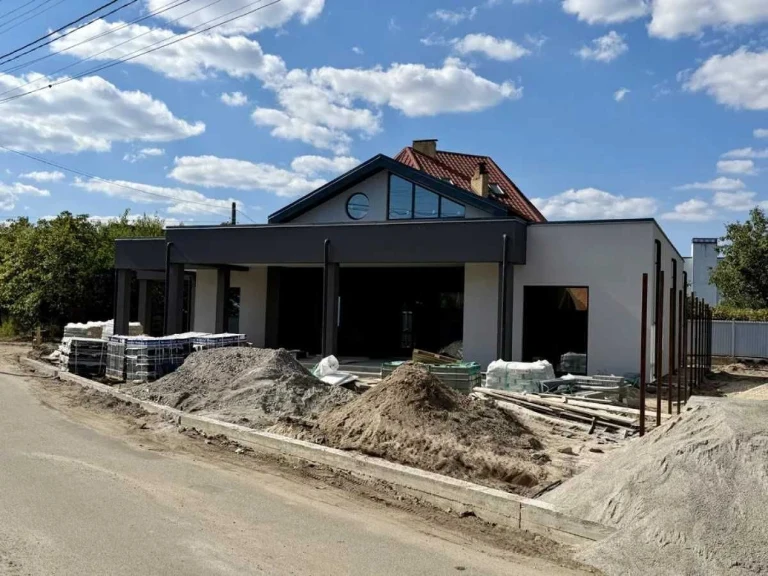 Stylish House 150 sq m, unfinished, with gas, Martishiv 64, Sadova Vaschenko