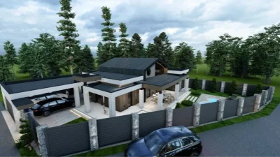 Stylish House 150 sq m, unfinished, with gas, Martishiv 64, Sadova Vaschenko