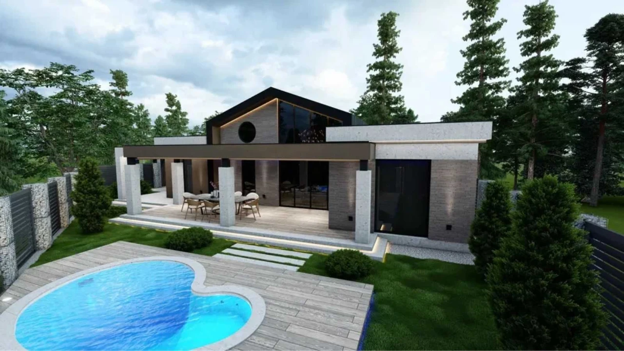 Stylish House 150 sq m, unfinished, with gas, Martishiv 64, Sadova Vaschenko