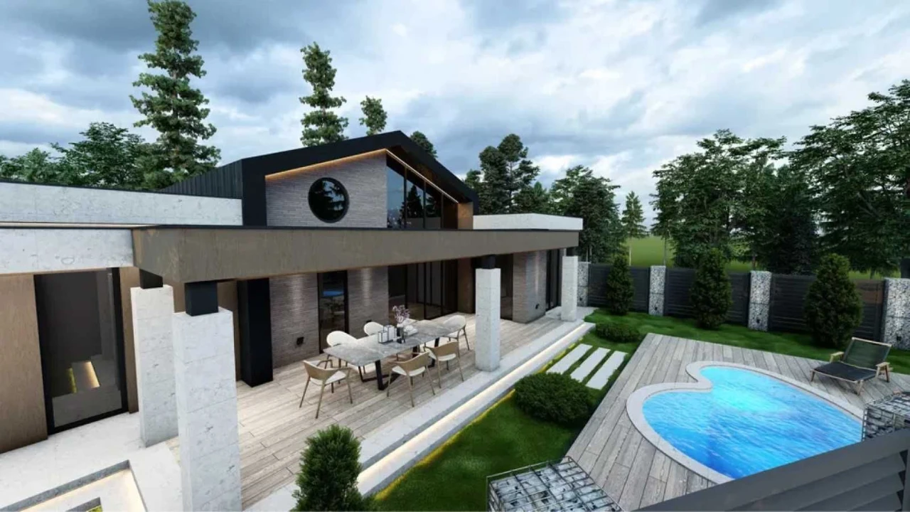 Stylish House 150 sq m, unfinished, with gas, Martishiv 64, Sadova Vaschenko