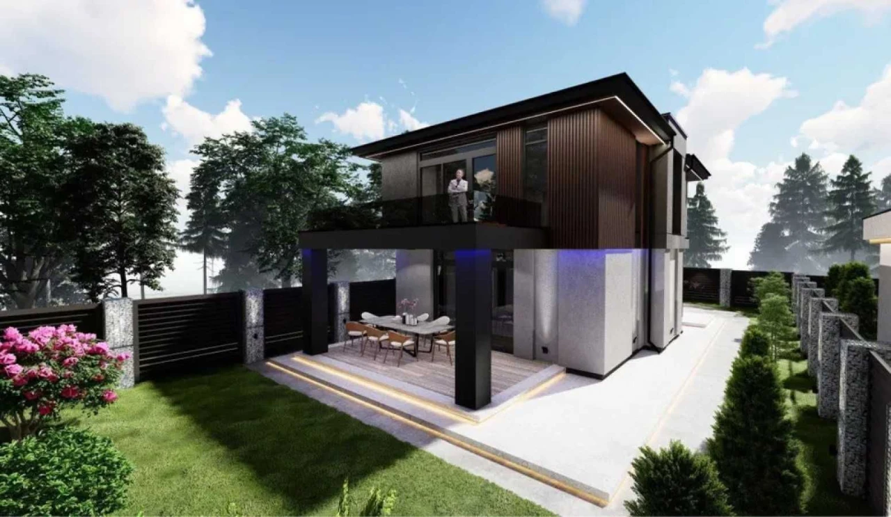 Modern House 140 sq m, Rough Finish, Martishiv 64, Sadova Vashenko
