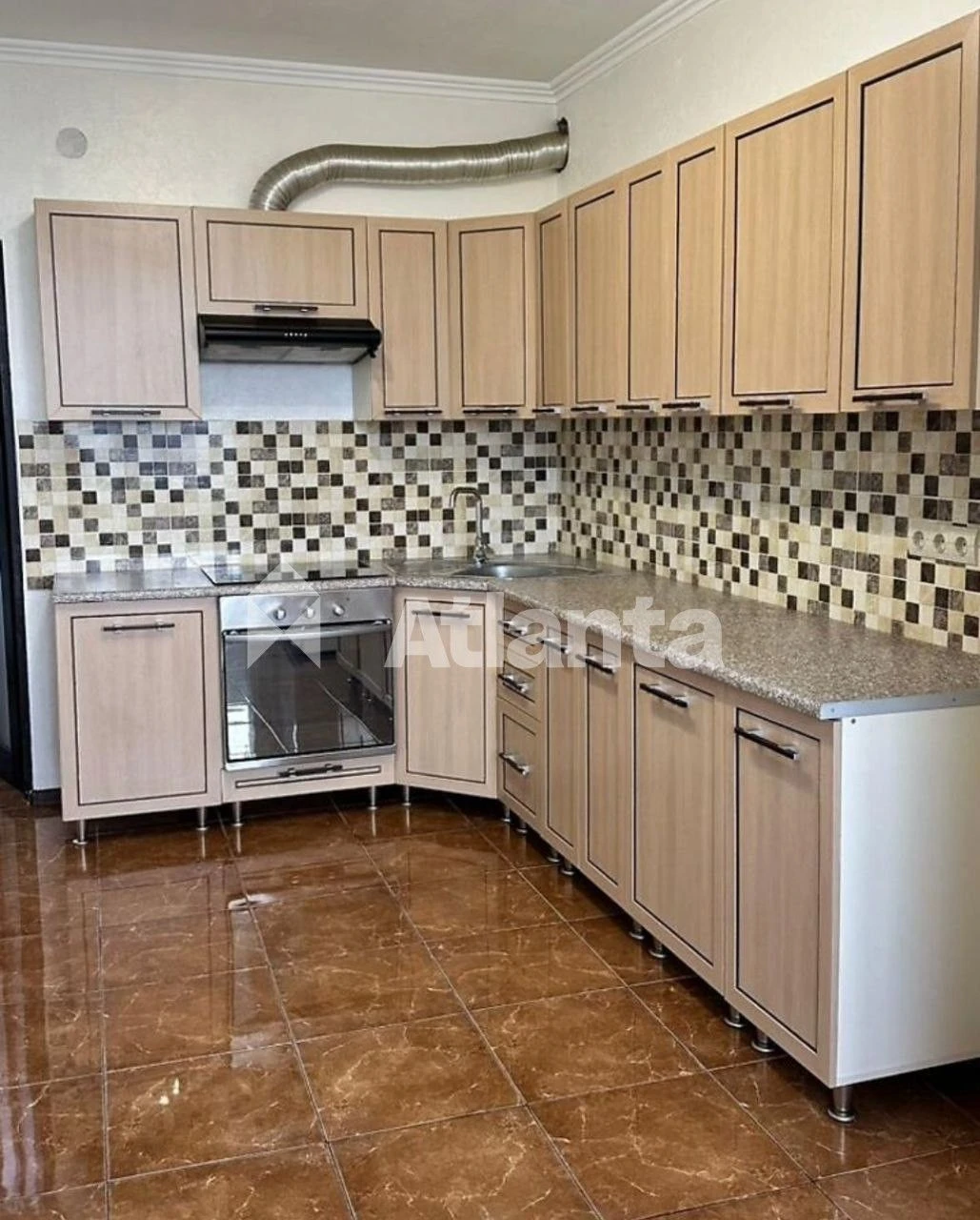 2-room New Building 80 sq m with renovation on Герцена 2в