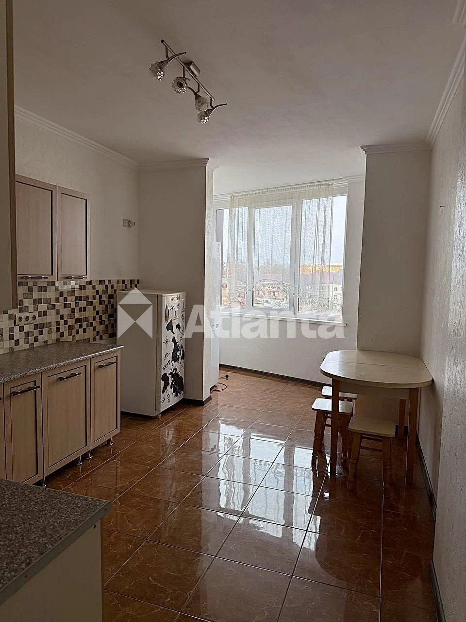 2-room New Building 80 sq m with renovation on Герцена 2в