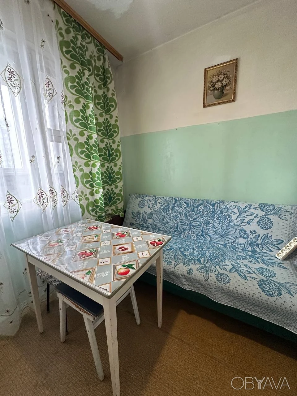 Rent 1-room apartment near Metro Теремки, Zabolotny Street 46, Holosiiv, 7 minutes
