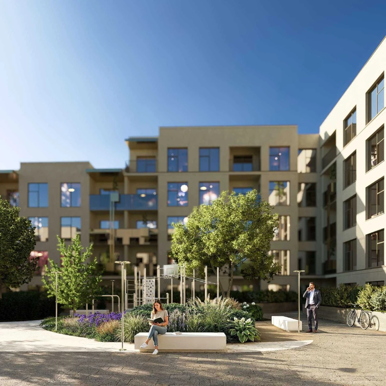One-Bedroom Apartment for Sale - Representative of the Developer