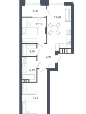 Sale of Apartment in Holosko