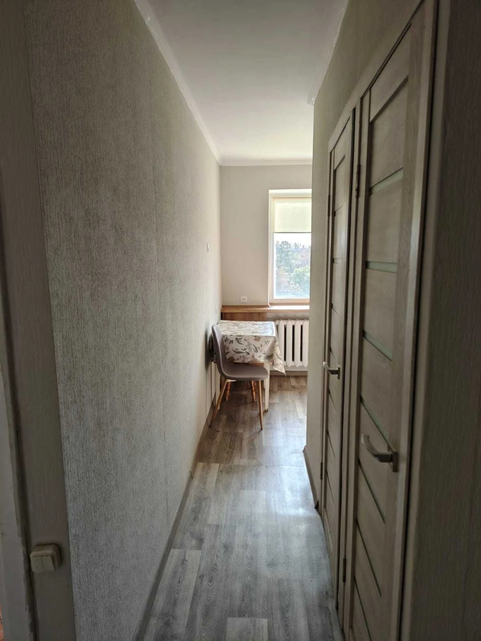2-room apartment with balcony and separate bathroom