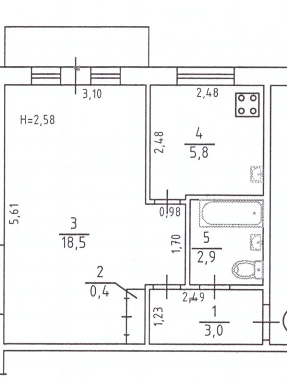 Apartment for Sale - ХТЗ