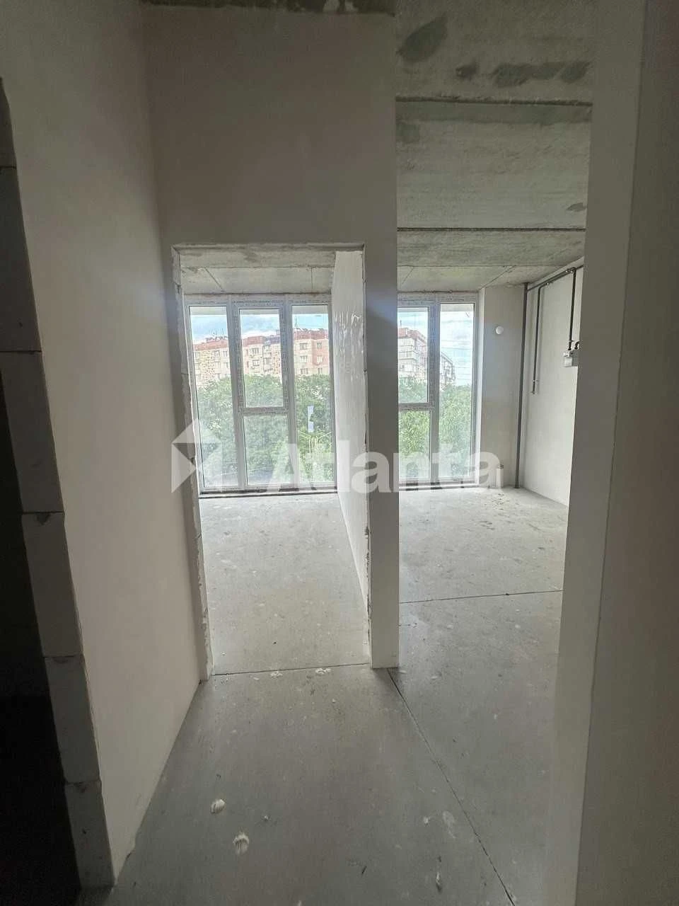 Отличная 1-комнатная квартира 31,2 м² с газом и отоплением в новом
