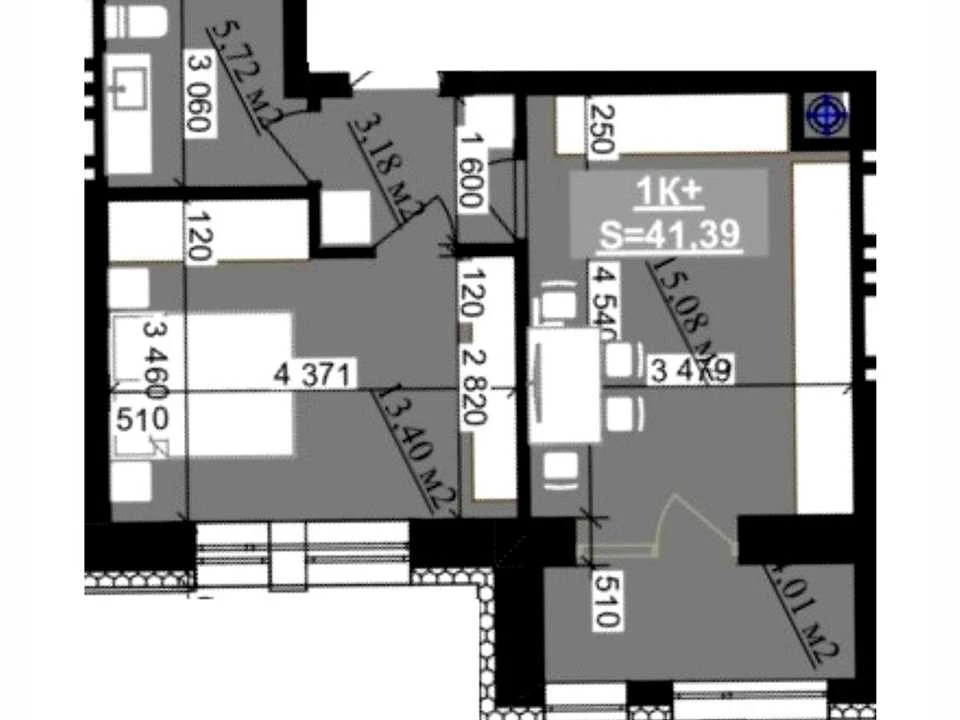 Apartment. Ivano-Frankivsk, Priorezna st.