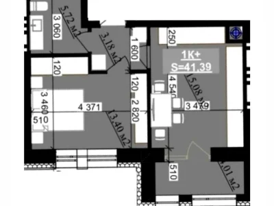 Apartment. Ivano-Frankivsk, Priorezna st.