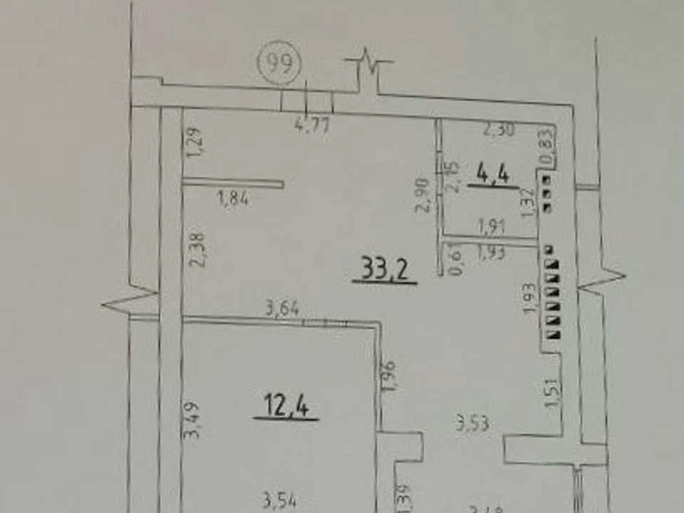 Apartment. Черкассы, Baydy Vyshnevytskyi Street