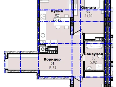 Квартира. Ужгород, Фріца Гленца вул.