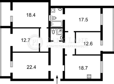 Продаж 4 кімнатної квартири вул. Джона Маккейна (Кудрі) 18/2