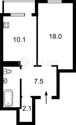 For Sale: 1-Bedroom Apartment, вул. Урлівська 23А, Осокорки River