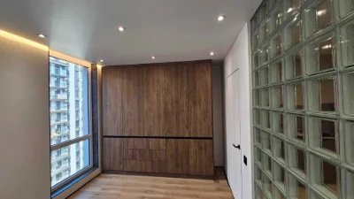 Ready-to-live 1-bedroom apartment in the Manhattan UP residential complex.