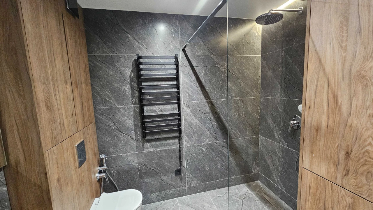 Ready-to-live 1-bedroom apartment in the Manhattan UP residential complex.