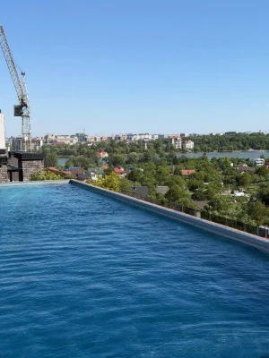 Ready-to-live 1-bedroom apartment in the Manhattan UP residential complex.