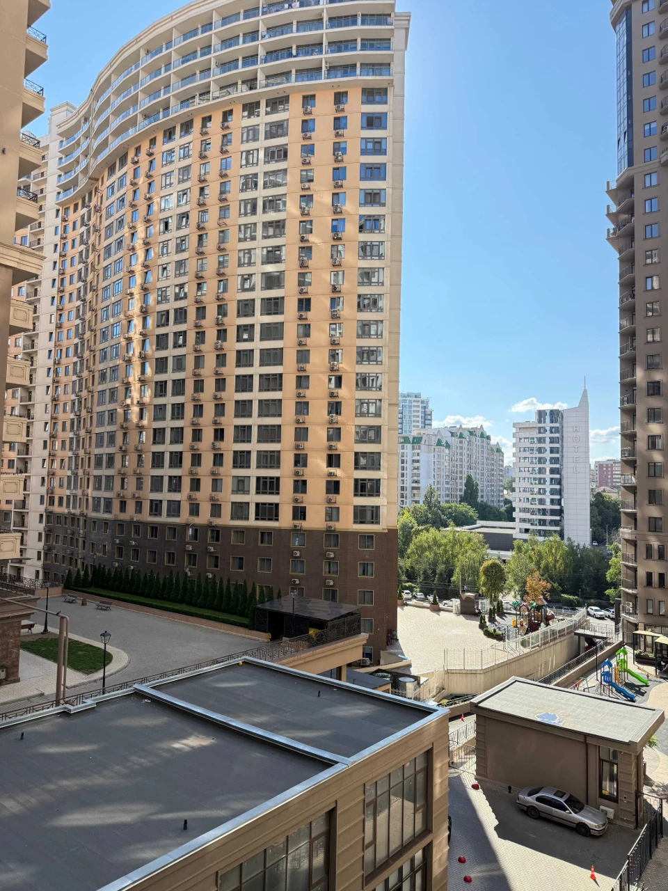 1-комнатная квартира на 6 этаже в ЖК Родос, планируется в евродвухкомнатную