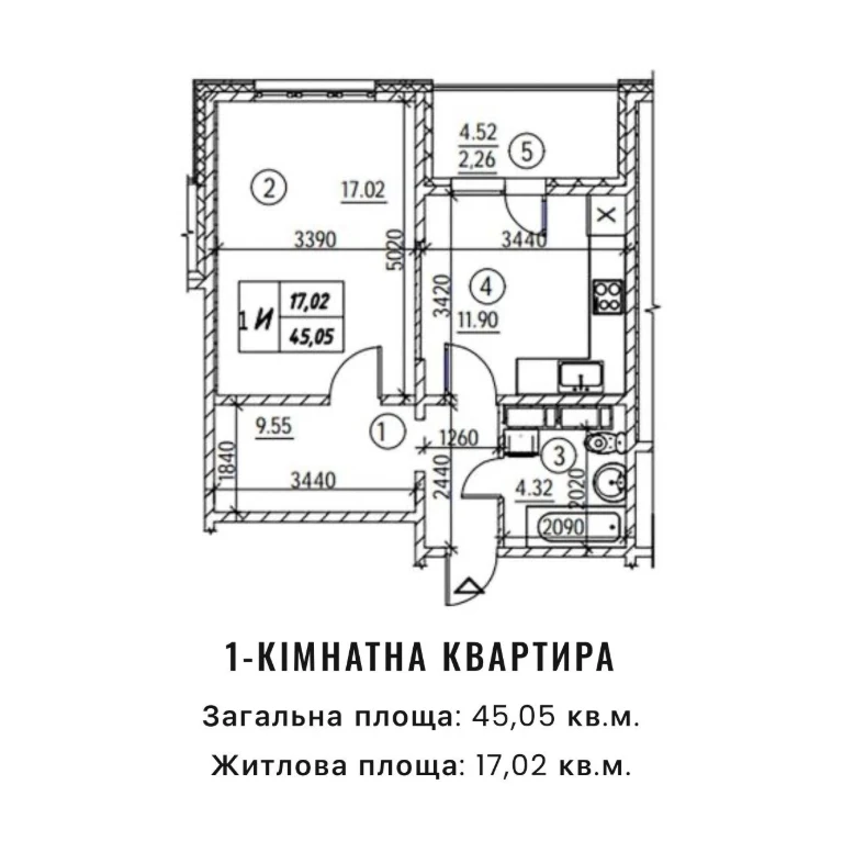 Apartment for Sale with Renovation in a Well-Established Residence "Navigátor"