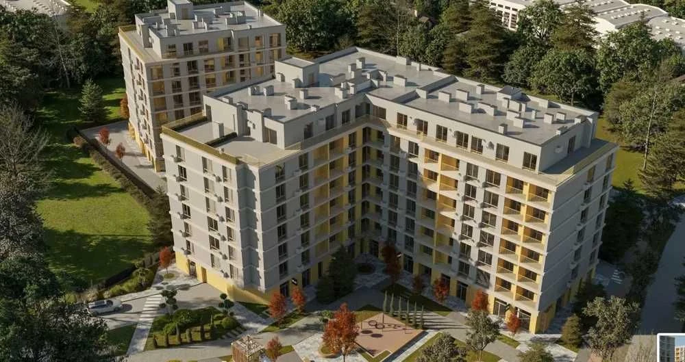 квартира в ЖК "Кленовий двір", 2-кімнатна, найкраща ціна, Рясне
