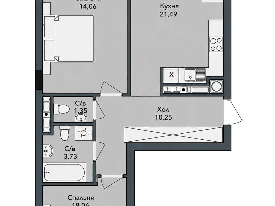 Apartment. George Washington Street, Lviv