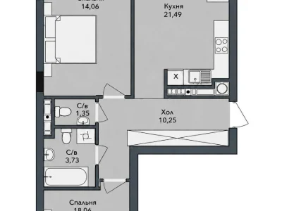 Apartment. George Washington Street, Lviv