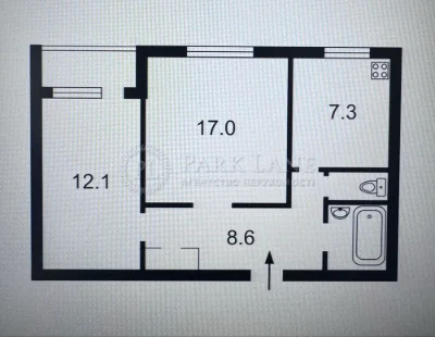 Sale of 2-bedroom apartment Shevlyova Rudneva Kharkivse Avenue, Darnitsk