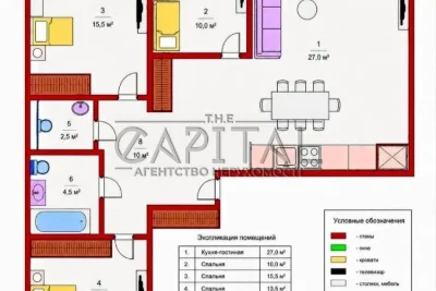 Продаж квартири в ЖК «Голосіївський» | 3 окремі кімнати своя
