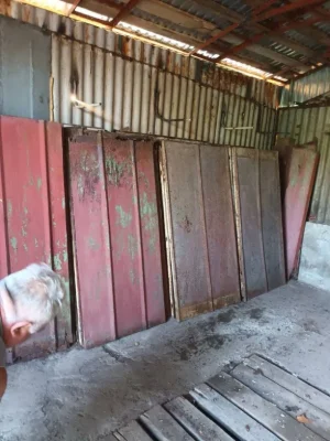 Portable Metal Garage, Garage