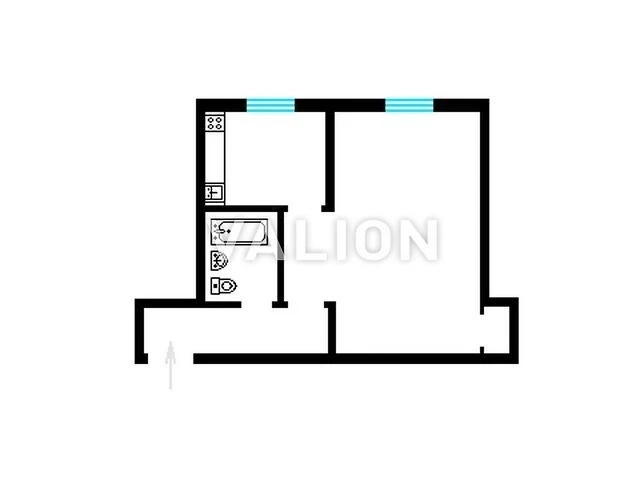 Продаж 1к квартири 30.7 кв. м на вул. Вифлеємська 6А • ID 34