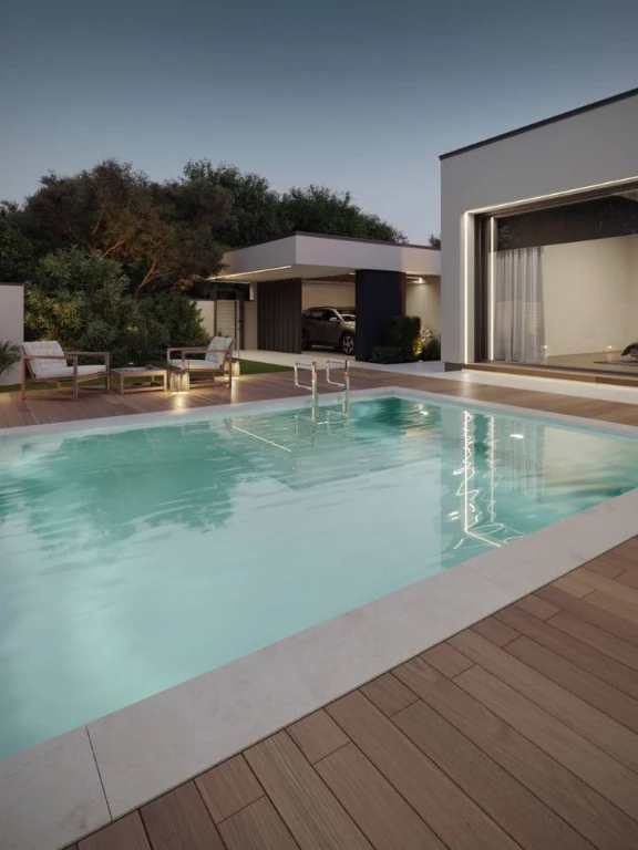 House with pool and basement | Un renovated | Fountain | No commission