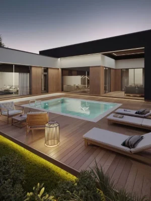 House with pool and basement | Un renovated | Fountain | No commission